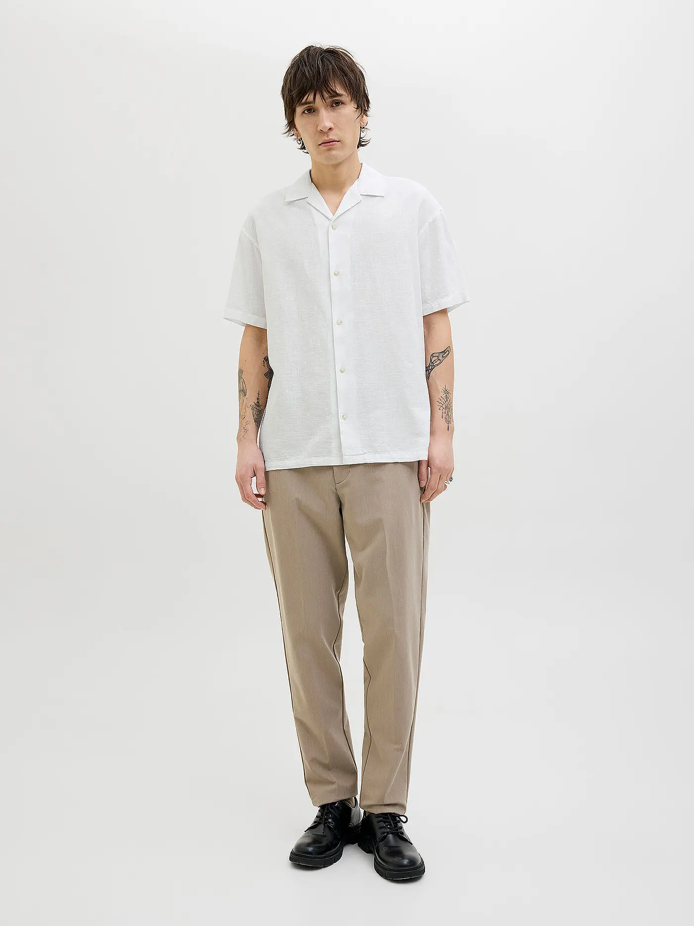 JACK & JONES | Hemd Regular Fit JJESUMMER RESORT | weiss